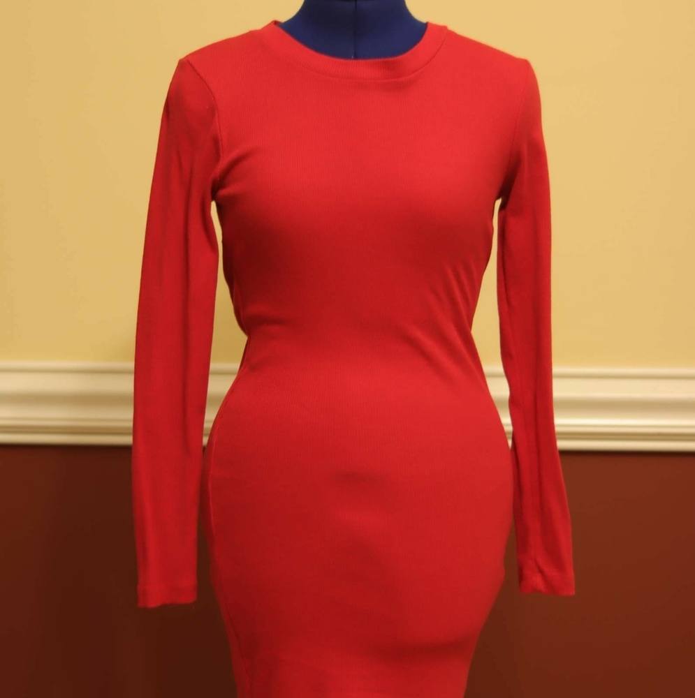 Red dress